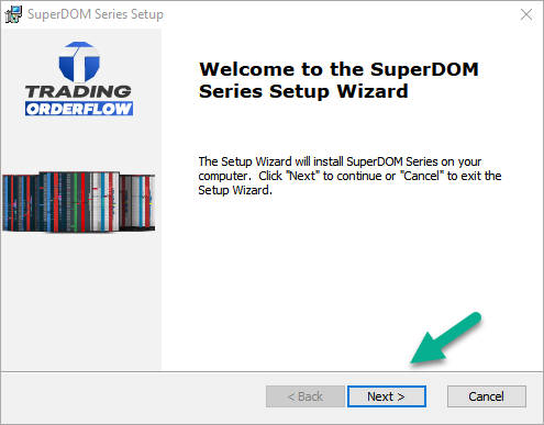 Running the setup for NinjaTrader Add-on